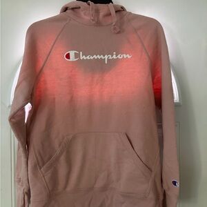 Champion Blush Hoodie with Logo